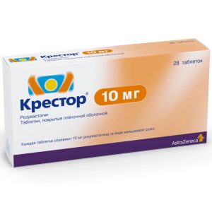 Крестор — упаковка препарата